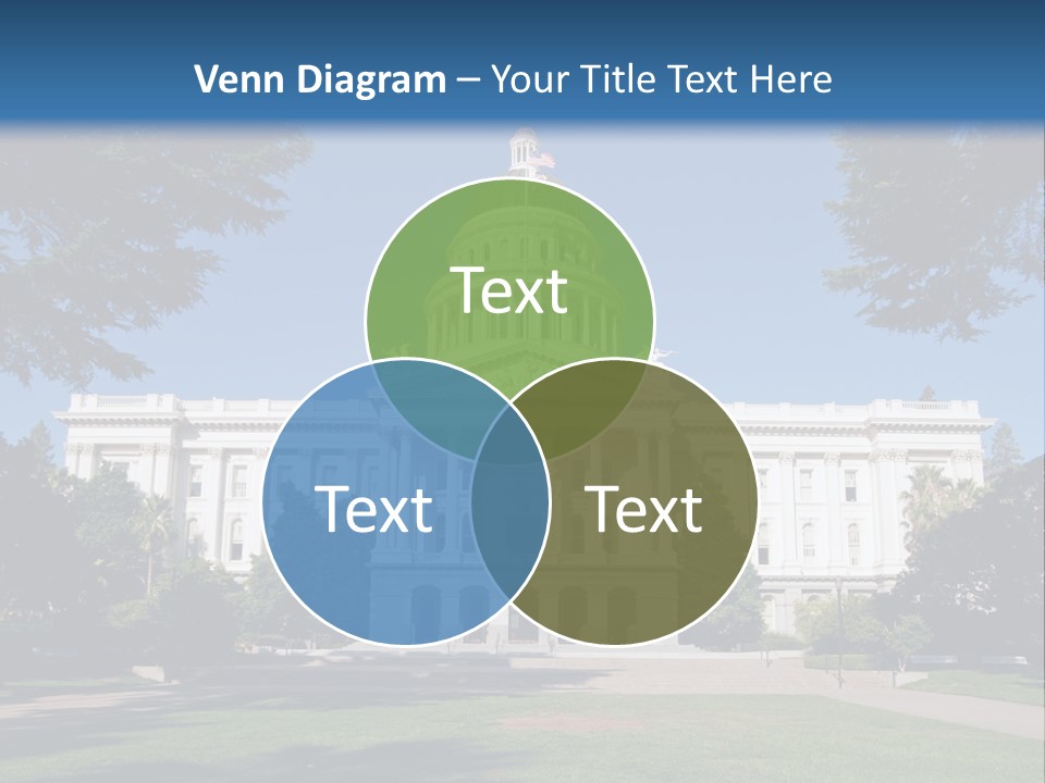 Poll Legislature Capitol PowerPoint Template