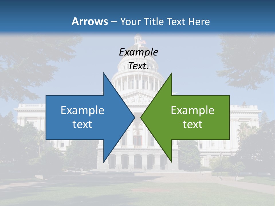 Poll Legislature Capitol PowerPoint Template