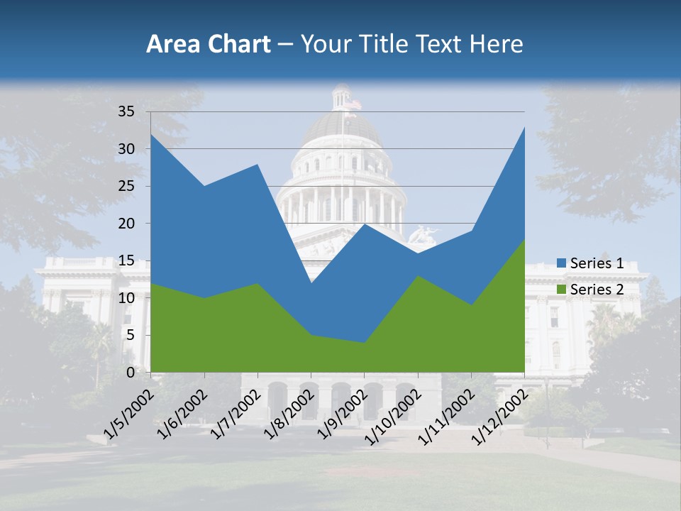 Poll Legislature Capitol PowerPoint Template