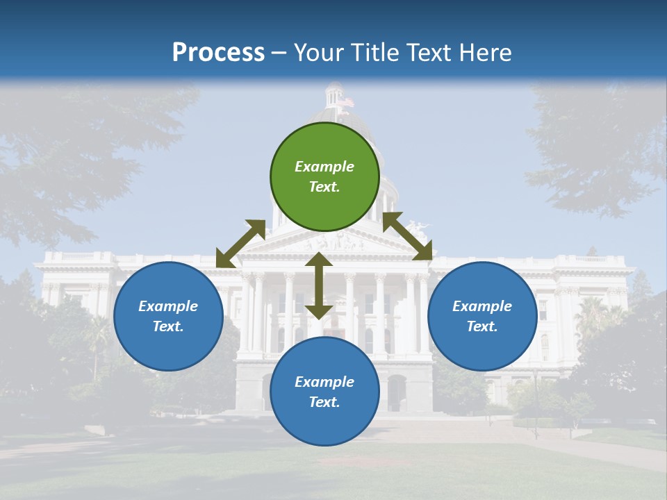 Poll Legislature Capitol PowerPoint Template