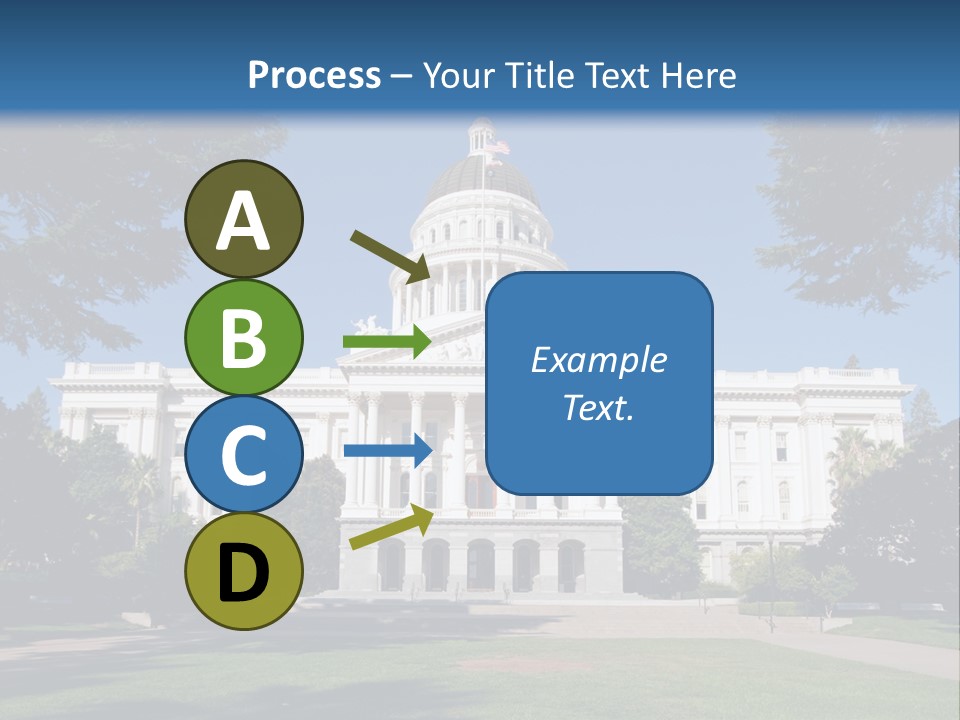 Poll Legislature Capitol PowerPoint Template