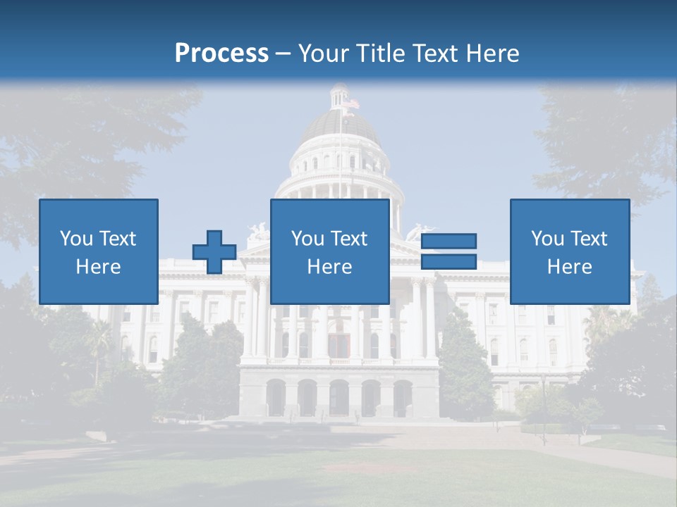 Poll Legislature Capitol PowerPoint Template