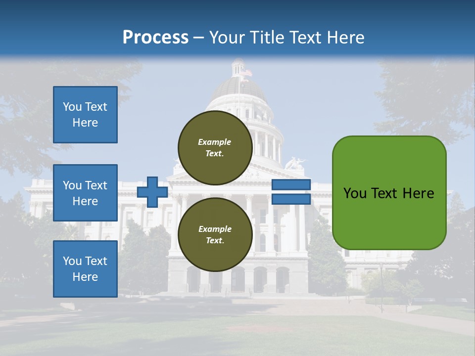 Poll Legislature Capitol PowerPoint Template