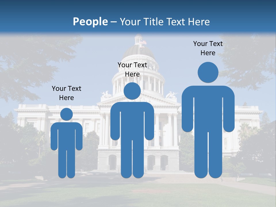 Poll Legislature Capitol PowerPoint Template