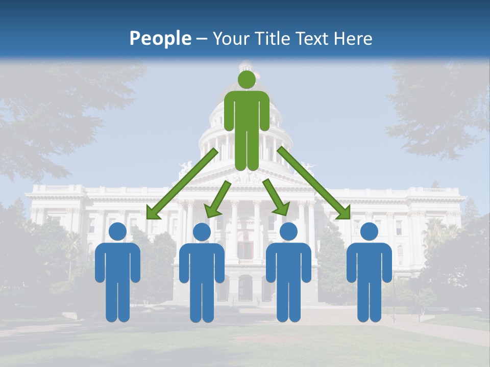 Poll Legislature Capitol PowerPoint Template