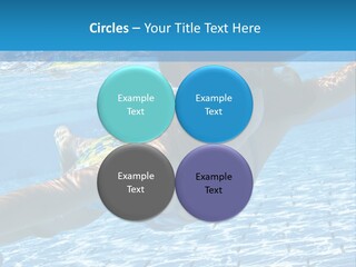 Recreation Blue Child PowerPoint Template