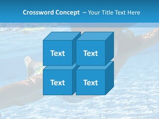 Recreation Blue Child PowerPoint Template