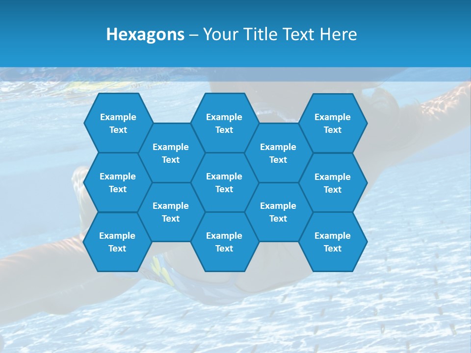 Recreation Blue Child PowerPoint Template