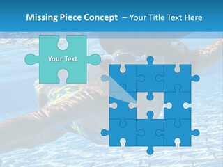Recreation Blue Child PowerPoint Template
