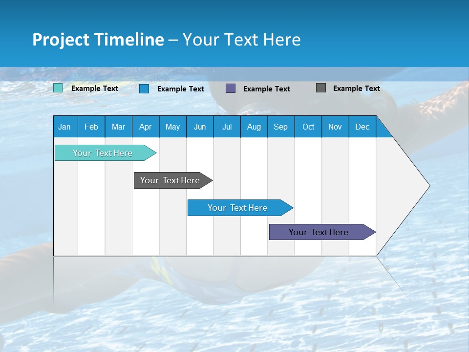 Recreation Blue Child PowerPoint Template