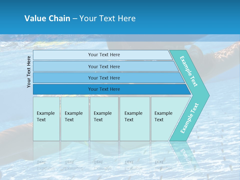 Recreation Blue Child PowerPoint Template