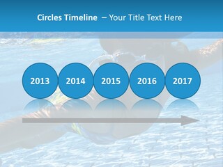 Recreation Blue Child PowerPoint Template