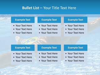 Recreation Blue Child PowerPoint Template
