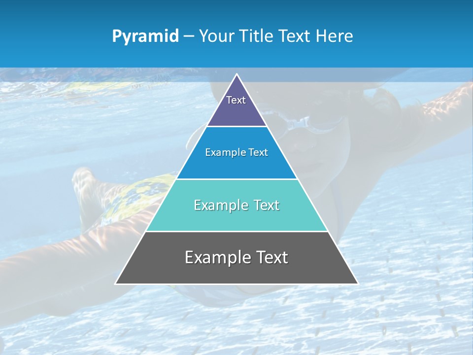 Recreation Blue Child PowerPoint Template
