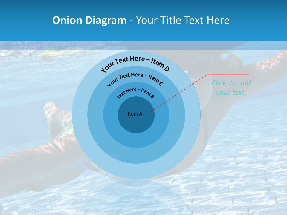 Recreation Blue Child PowerPoint Template