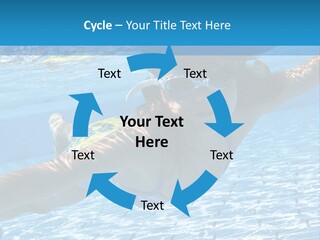 Recreation Blue Child PowerPoint Template