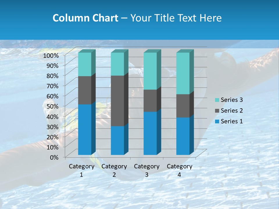 Recreation Blue Child PowerPoint Template