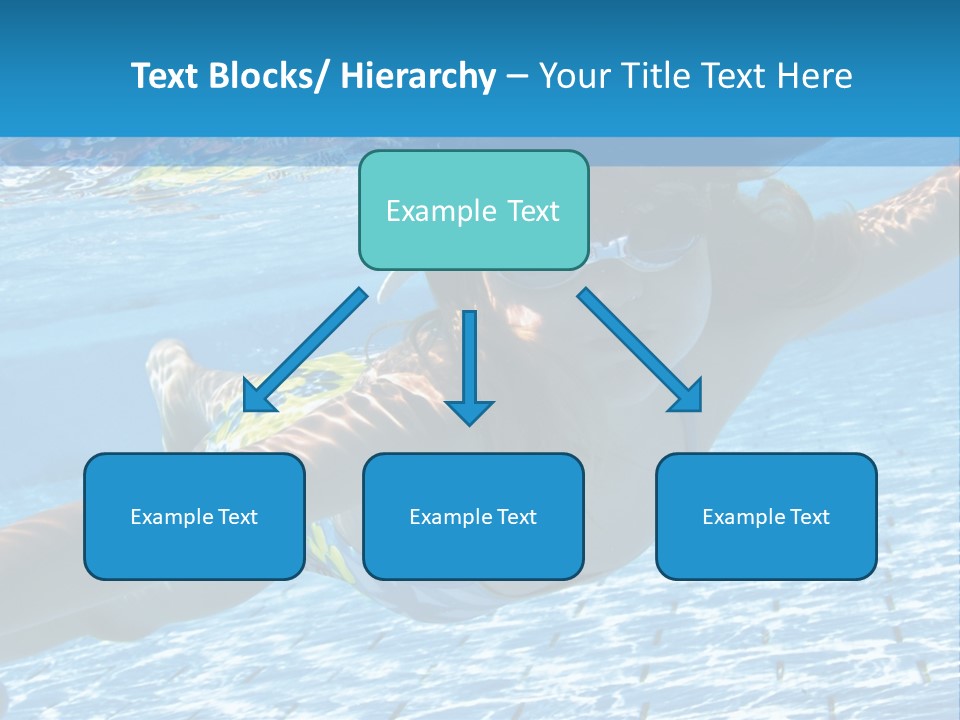 Recreation Blue Child PowerPoint Template
