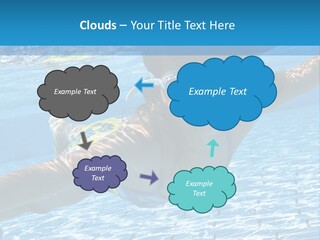Recreation Blue Child PowerPoint Template