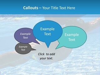 Recreation Blue Child PowerPoint Template