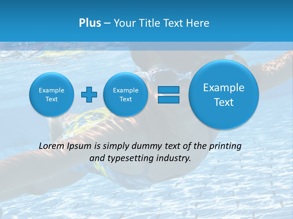 Recreation Blue Child PowerPoint Template