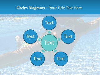 Recreation Blue Child PowerPoint Template