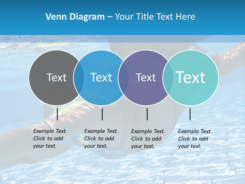 Recreation Blue Child PowerPoint Template