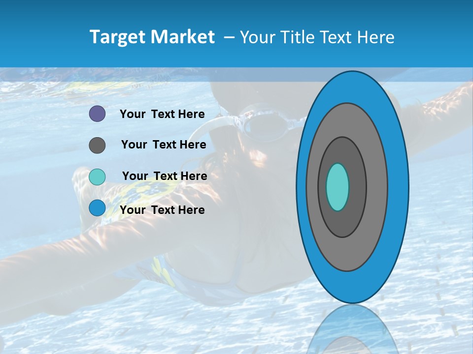 Recreation Blue Child PowerPoint Template