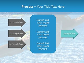 Recreation Blue Child PowerPoint Template
