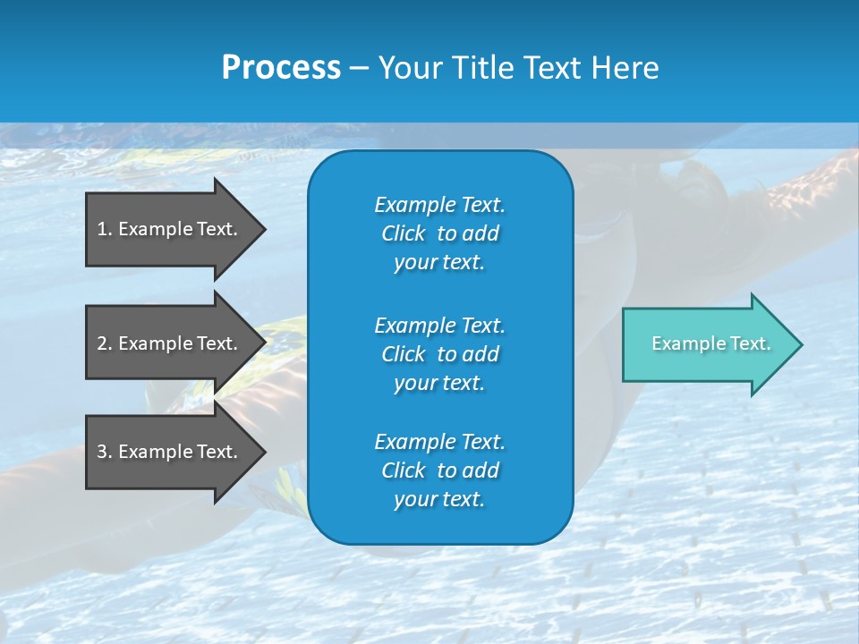 Recreation Blue Child PowerPoint Template