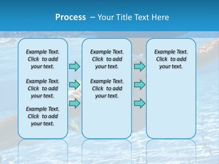 Recreation Blue Child PowerPoint Template