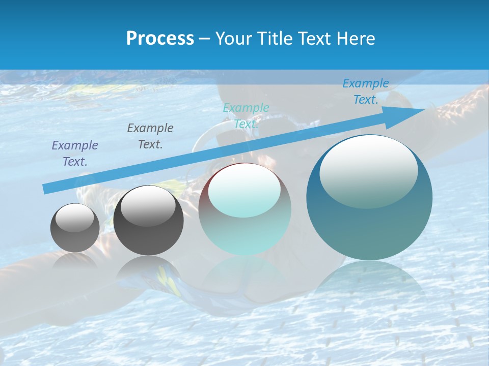Recreation Blue Child PowerPoint Template