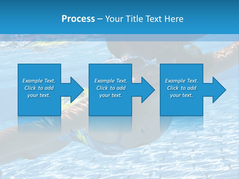 Recreation Blue Child PowerPoint Template