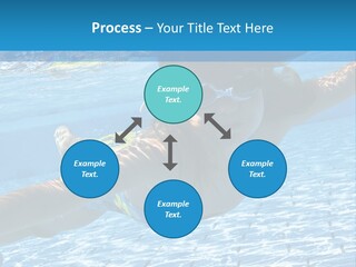 Recreation Blue Child PowerPoint Template