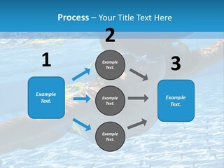 Recreation Blue Child PowerPoint Template