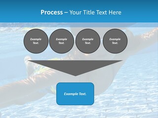 Recreation Blue Child PowerPoint Template
