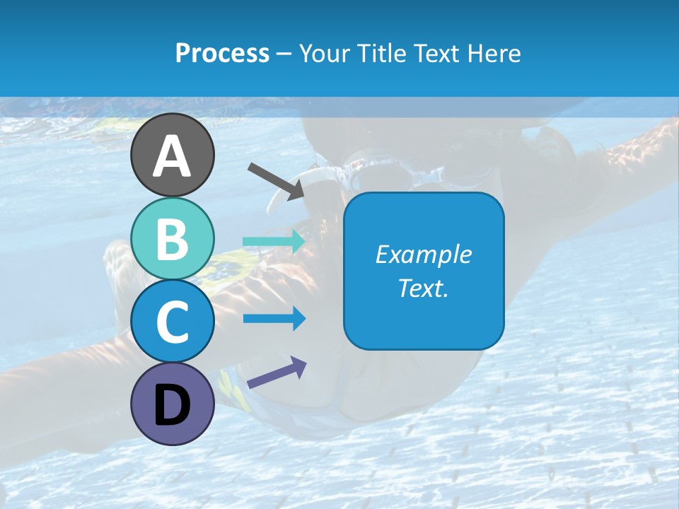 Recreation Blue Child PowerPoint Template