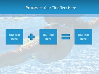 Recreation Blue Child PowerPoint Template