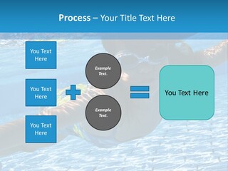 Recreation Blue Child PowerPoint Template