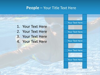 Recreation Blue Child PowerPoint Template