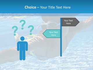Recreation Blue Child PowerPoint Template