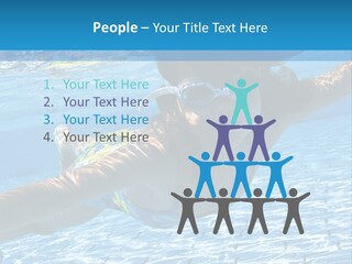 Recreation Blue Child PowerPoint Template