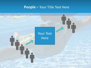 Recreation Blue Child PowerPoint Template