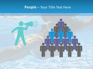 Recreation Blue Child PowerPoint Template