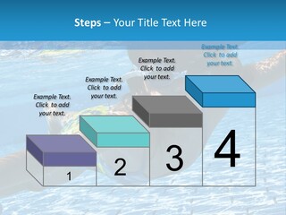 Recreation Blue Child PowerPoint Template