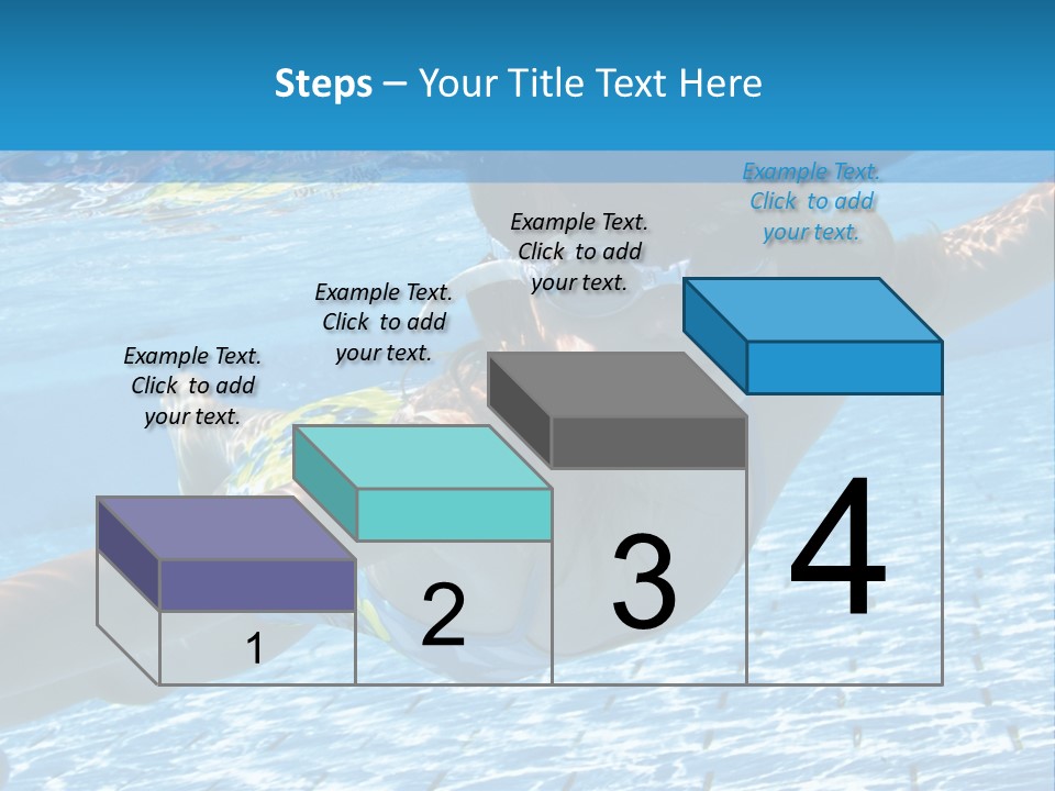 Recreation Blue Child PowerPoint Template