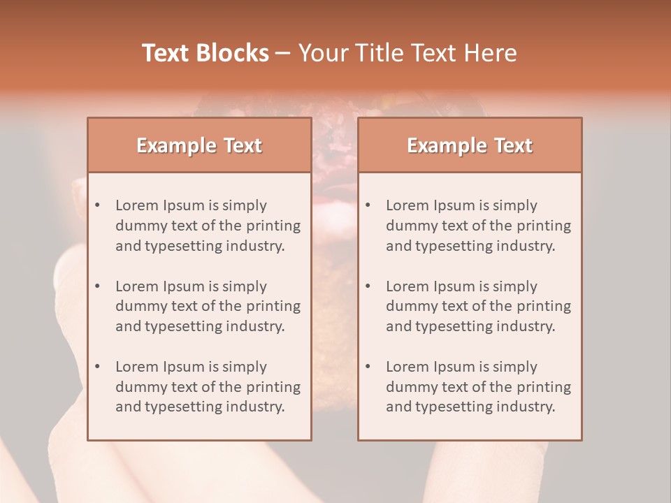 Bakery Eyes Sweet PowerPoint Template