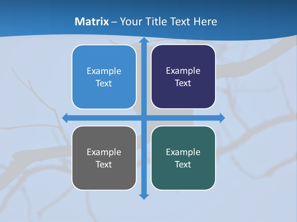 Holiday Tree Nature PowerPoint Template