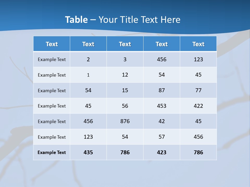Holiday Tree Nature PowerPoint Template