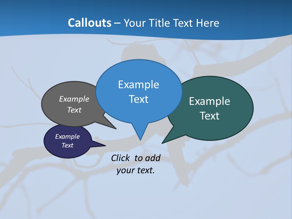 Holiday Tree Nature PowerPoint Template